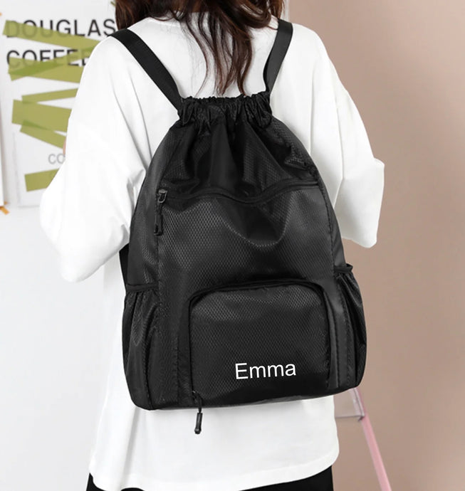 Personalized Drawstring Gym Backpack: A Perfect Blend of Style and Functionality
