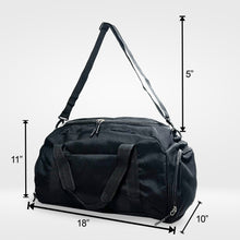 Load image into Gallery viewer, Personalized Training Bag for Women &amp; Men, NAME and LOGO Black
