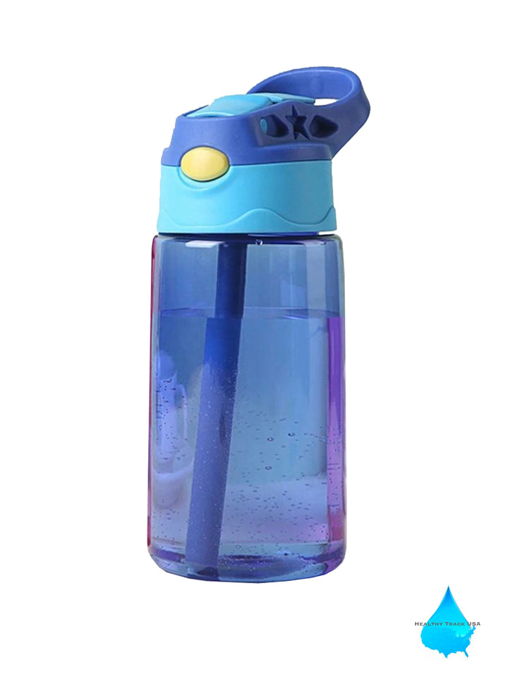 16 Oz. Portable Water Bottle with Straw