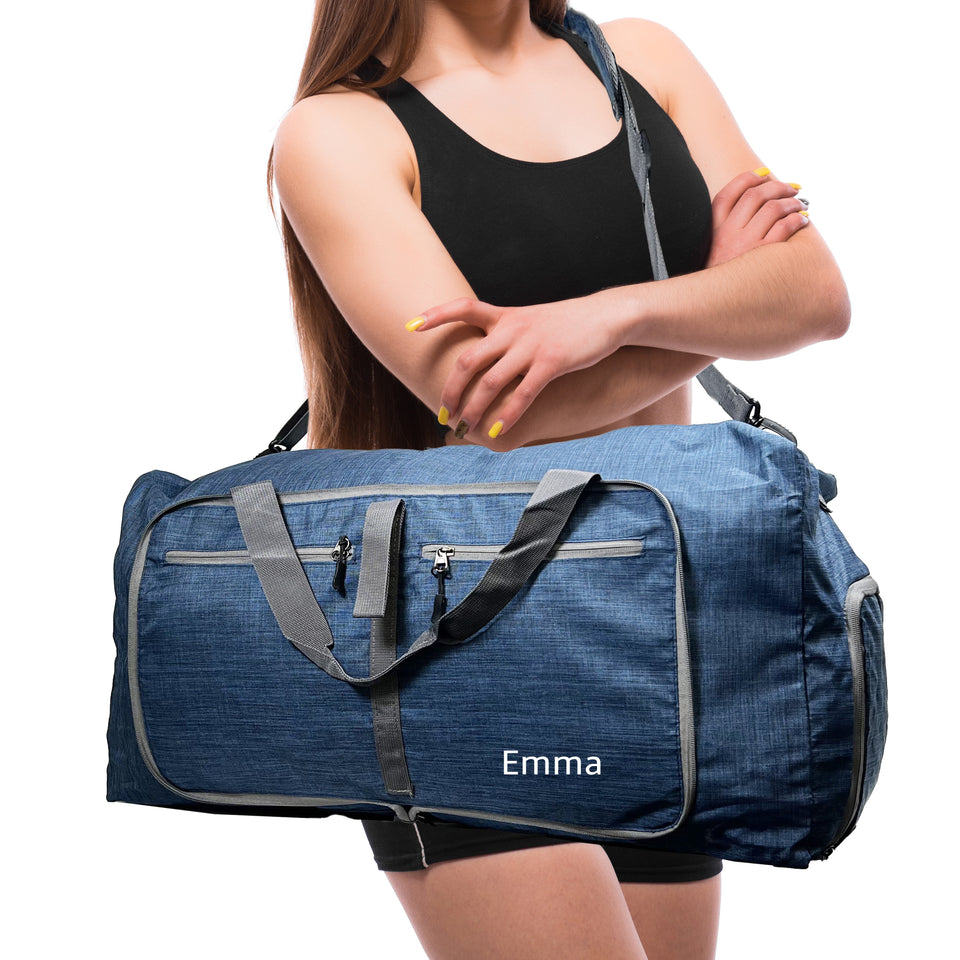 Personalized Big Training Bag for Women & Men Blue