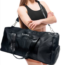 Load image into Gallery viewer, Gym Bag for Men and Women Black
