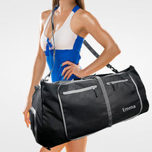 Load image into Gallery viewer, Personalized Big Training Bag for Women &amp; Men Black

