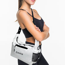 Load image into Gallery viewer, Personalized Gym Bag for Women White
