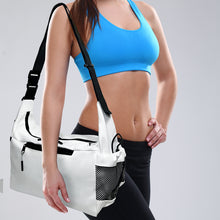 Load image into Gallery viewer, Personalized Gym Bag for Women White
