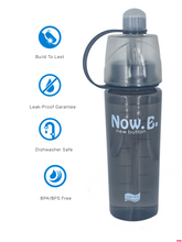 Load image into Gallery viewer, 20 Oz. Portable Water Bottle with Spray
