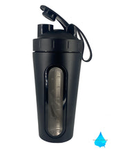 Load image into Gallery viewer, 24 Oz Sport Shaker Bottle Stainless Steel with Transparent Window
