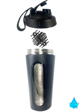 Load image into Gallery viewer, 24 Oz Sport Shaker Bottle Stainless Steel with Transparent Window
