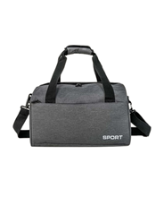 Load image into Gallery viewer, Gym Bag for Men and Women, Small Fitness Workout Sports Duffle Bag with Multi Pocket &amp; Shoes Compartment Gray
