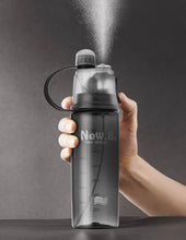 Load image into Gallery viewer, 20 Oz. Portable Water Bottle with Spray
