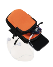 Load image into Gallery viewer, Phone Holder for Running Armband Pouch Key Pocket Bag Phone Arm Band Sleeve  Orange 
